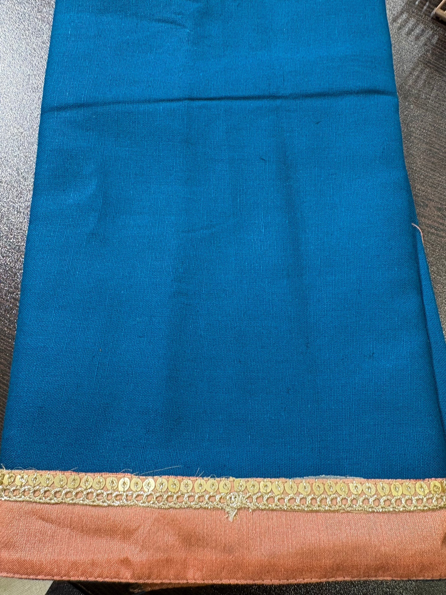 NAVY BLUE-ASH DRDEB AUDY - SAREE