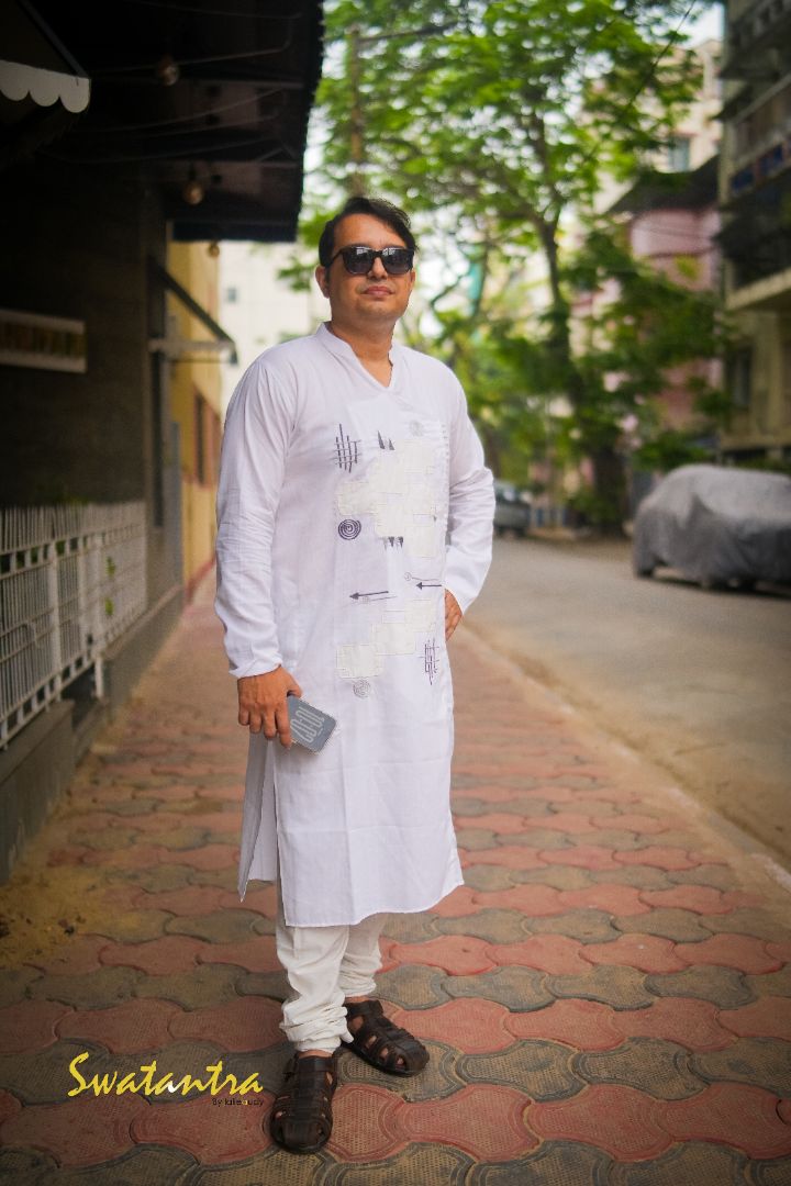 GK WHITE APPLIQUE/EMBROIDERY SSR