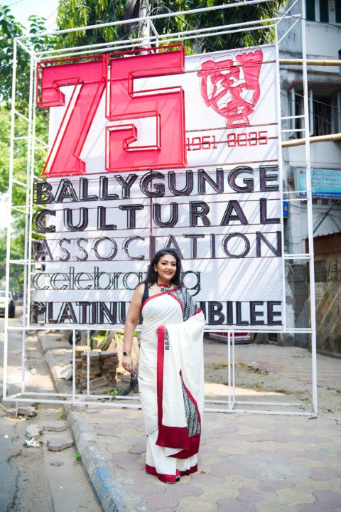 Cotton Patchwork Lalie Saree