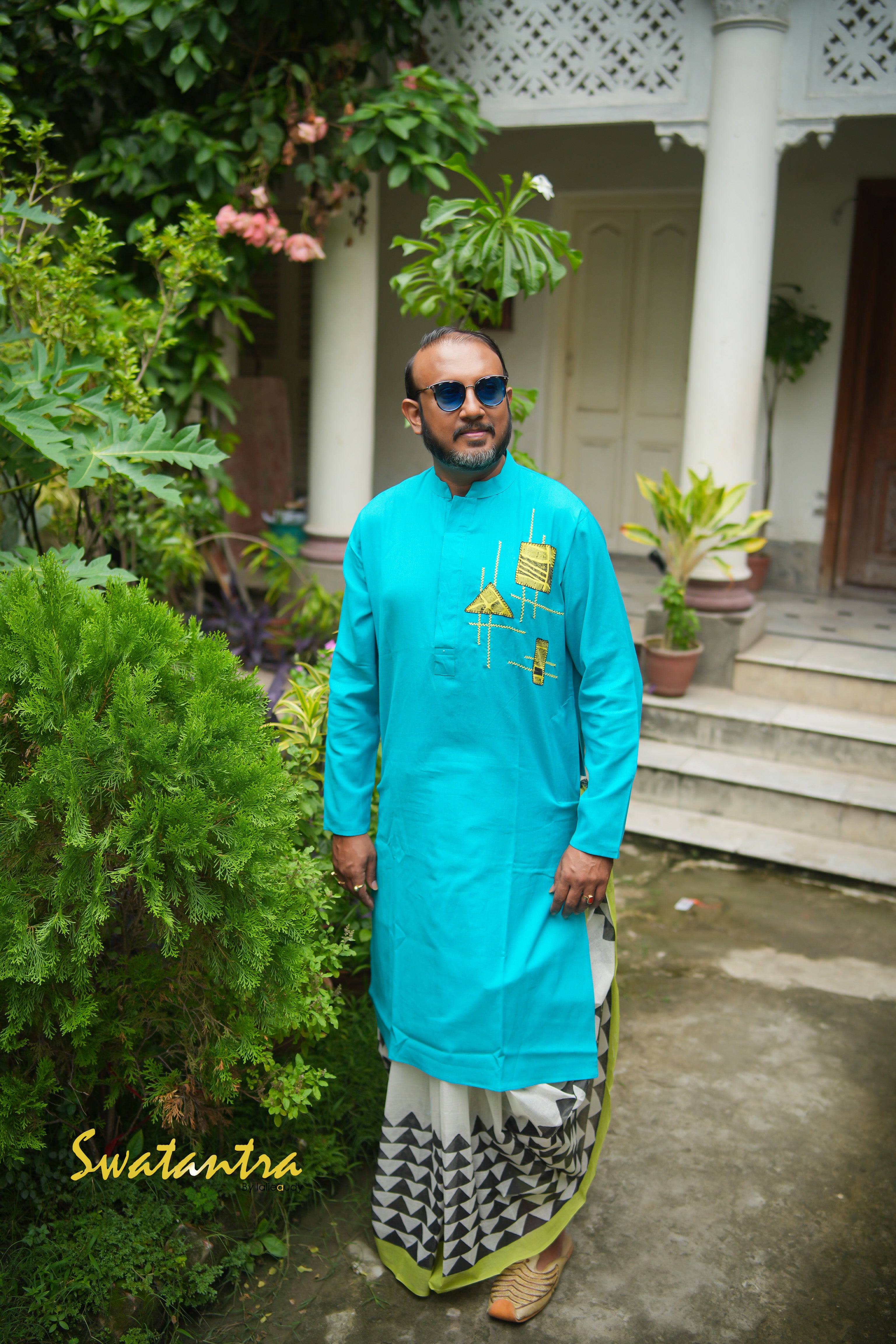 GK T.BLUE EMB SAPTARSHI
