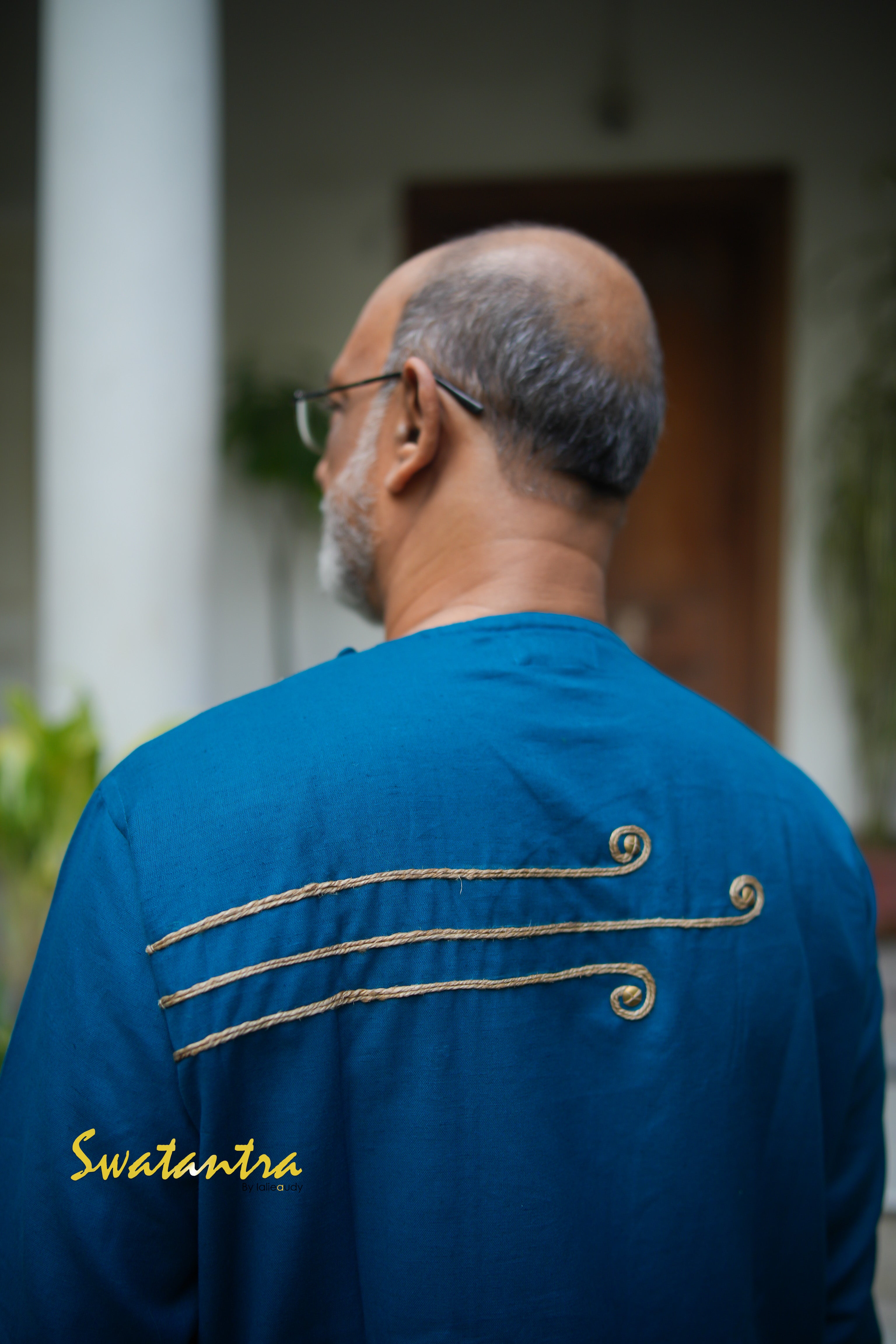 DHOTI BLUE JUTE DRDEB