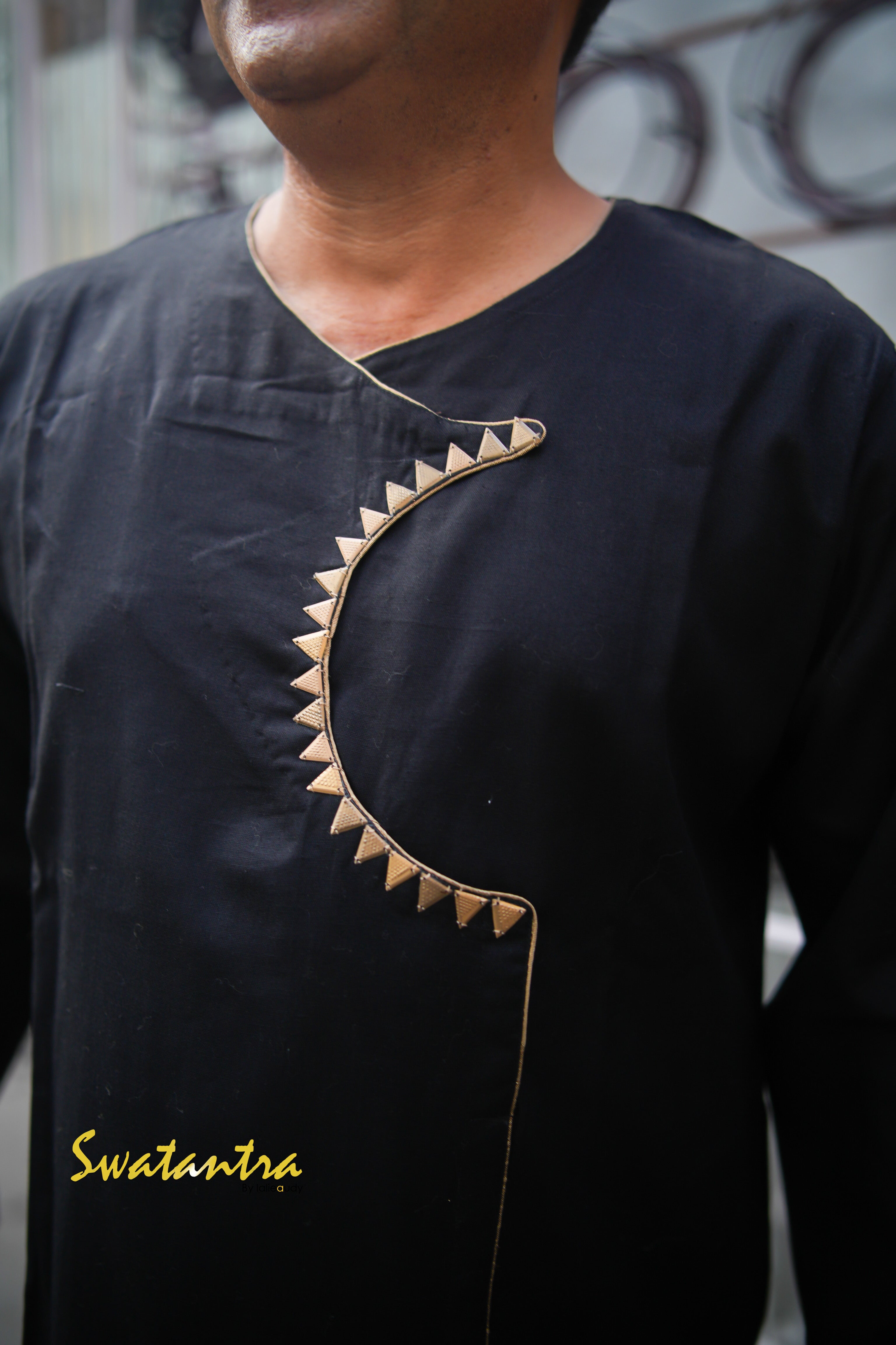 DHOTI BLACK C ANJAN