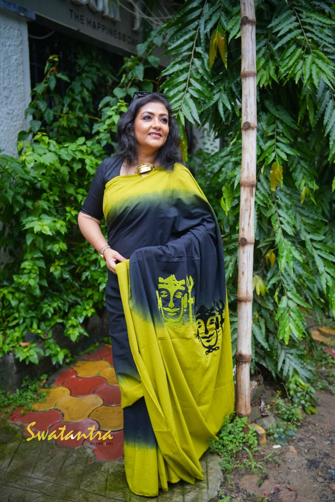 SAREE KORA COTTON-EMB LALIE