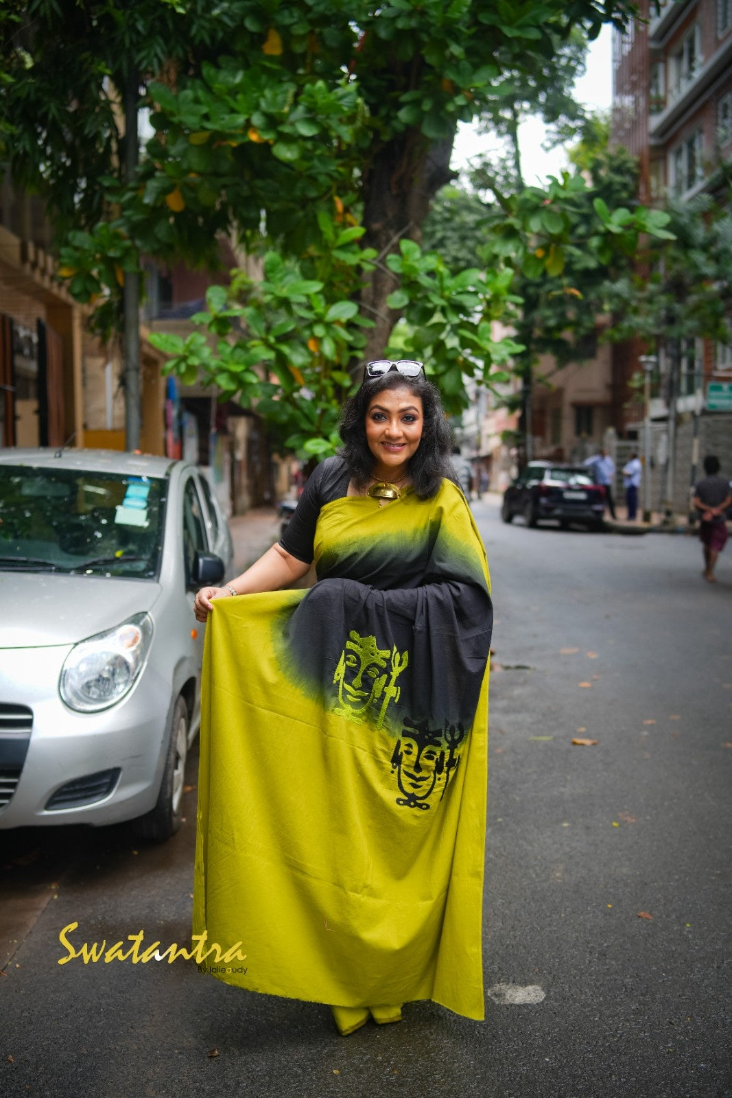 SAREE KORA COTTON-EMB LALIE
