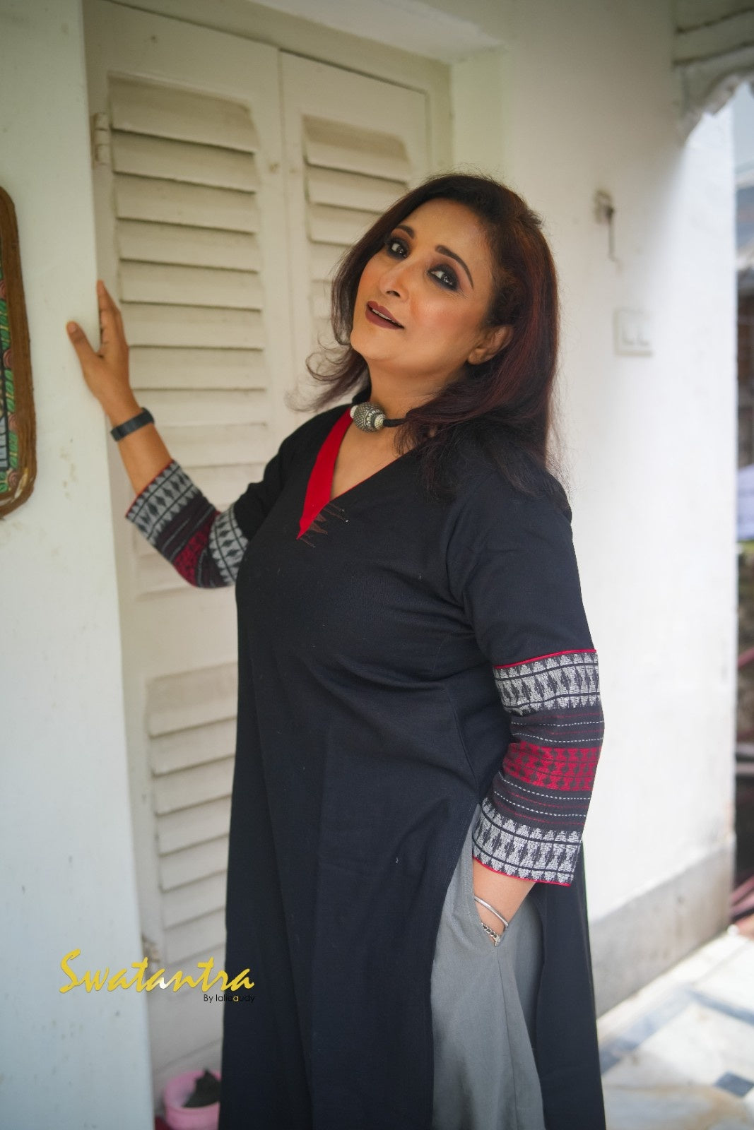 LK BLACK PATCH WORK AUDY