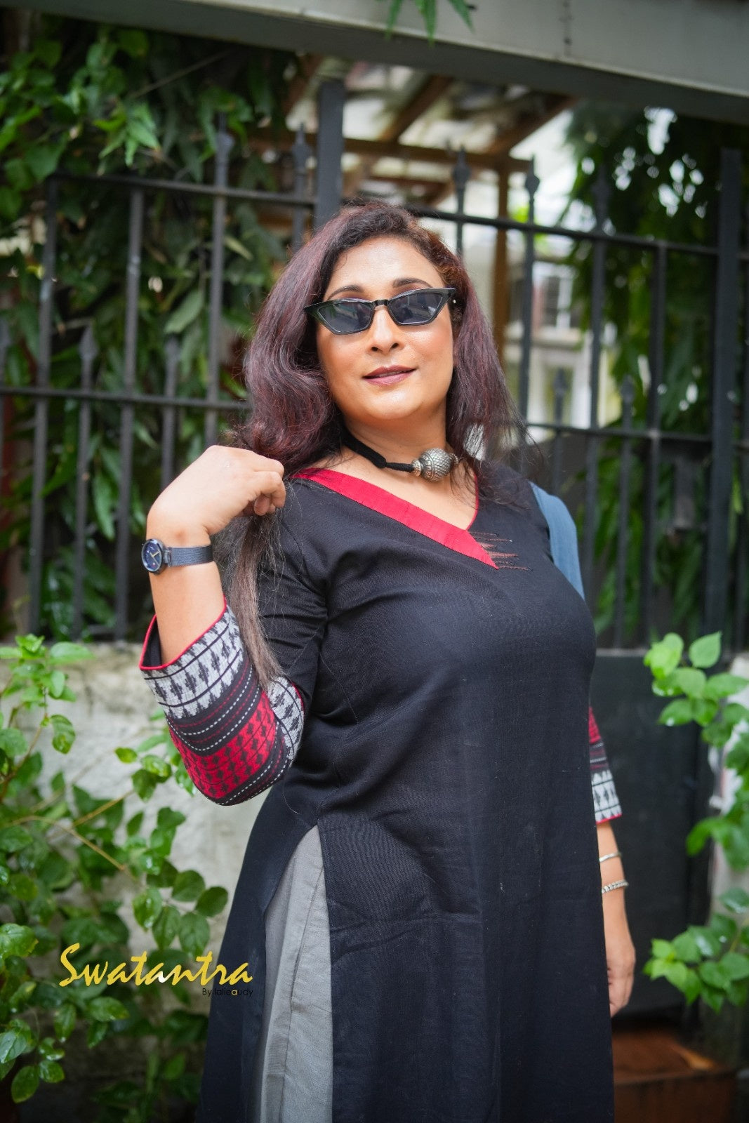 LK BLACK PATCH WORK AUDY