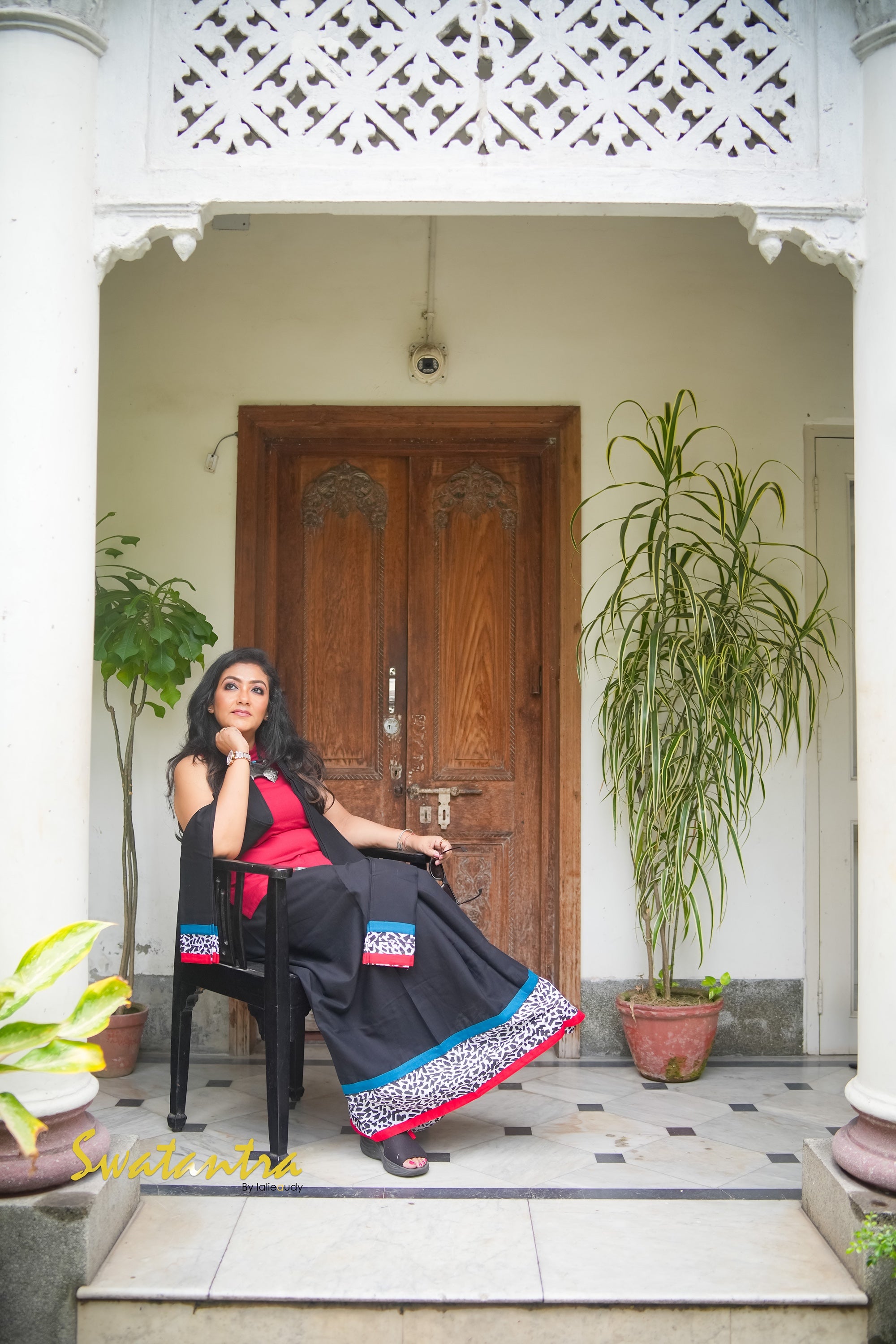 ANJAN LALIE KURTA-SARONG