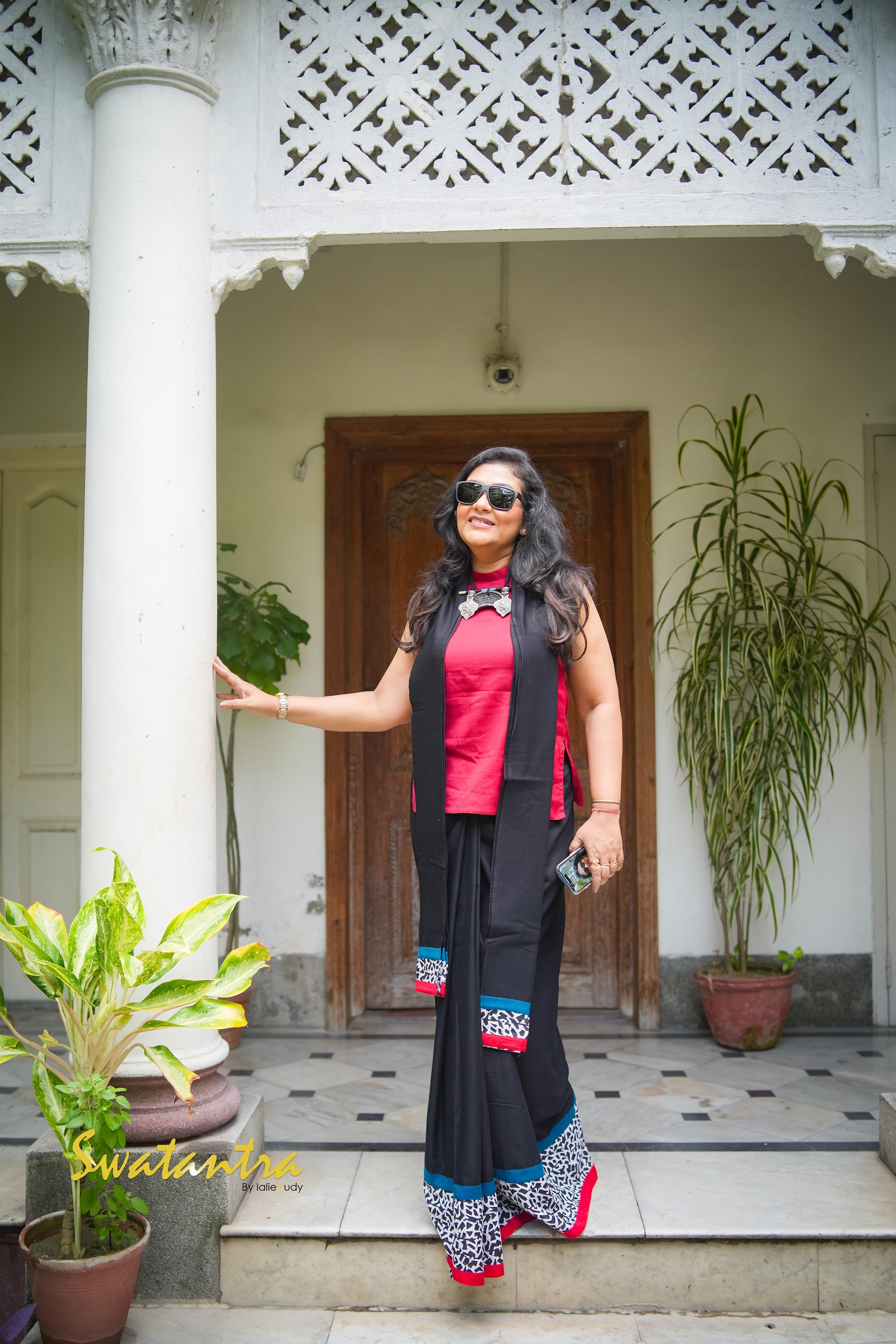 ANJAN LALIE KURTA-SARONG