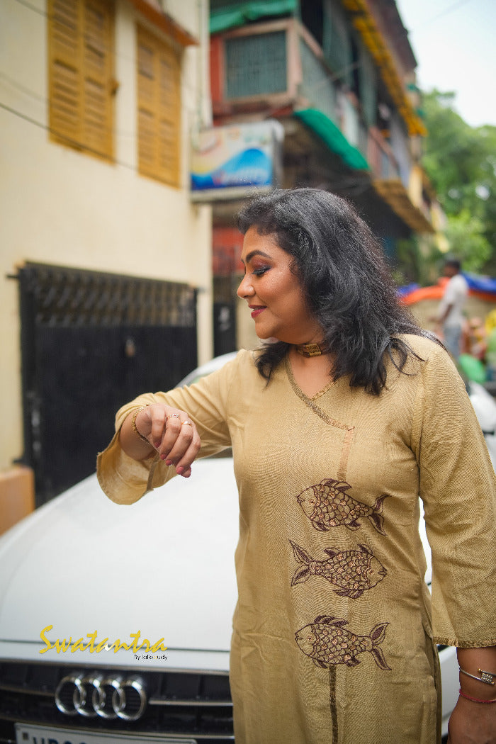 ANJALI LALIE FISH - LADIES KURTA