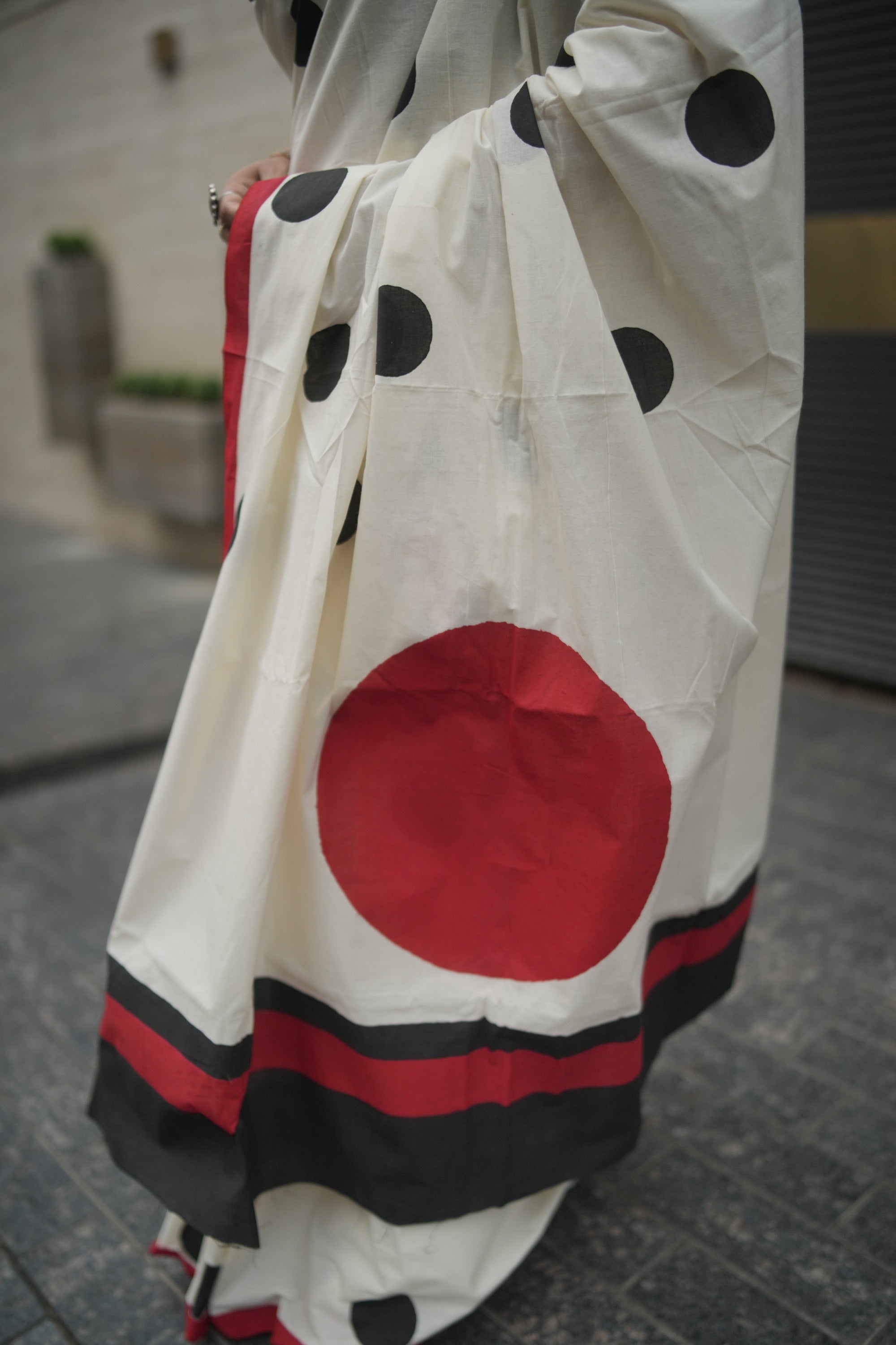 Saree kora cotton Lalie