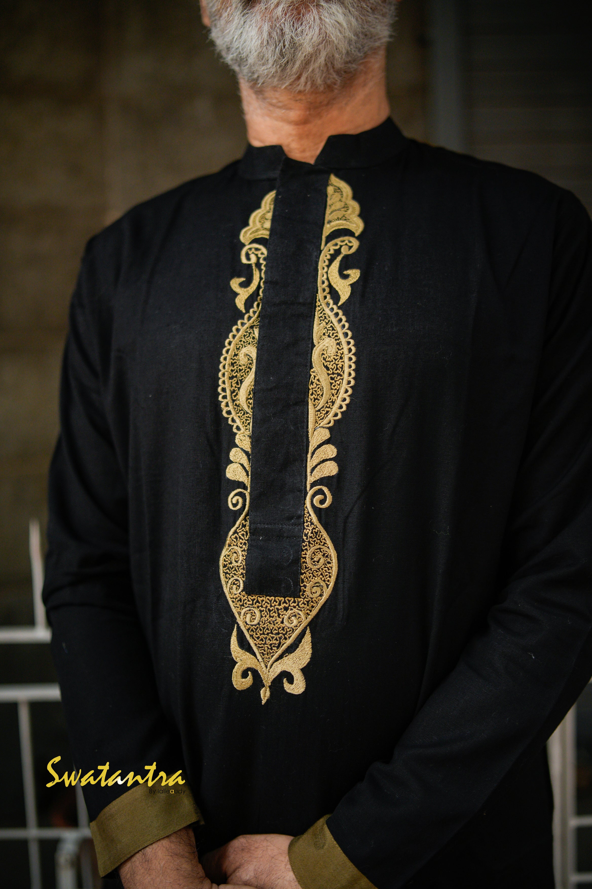 BLACK ASH AUDY-DRDEB- KURTA
