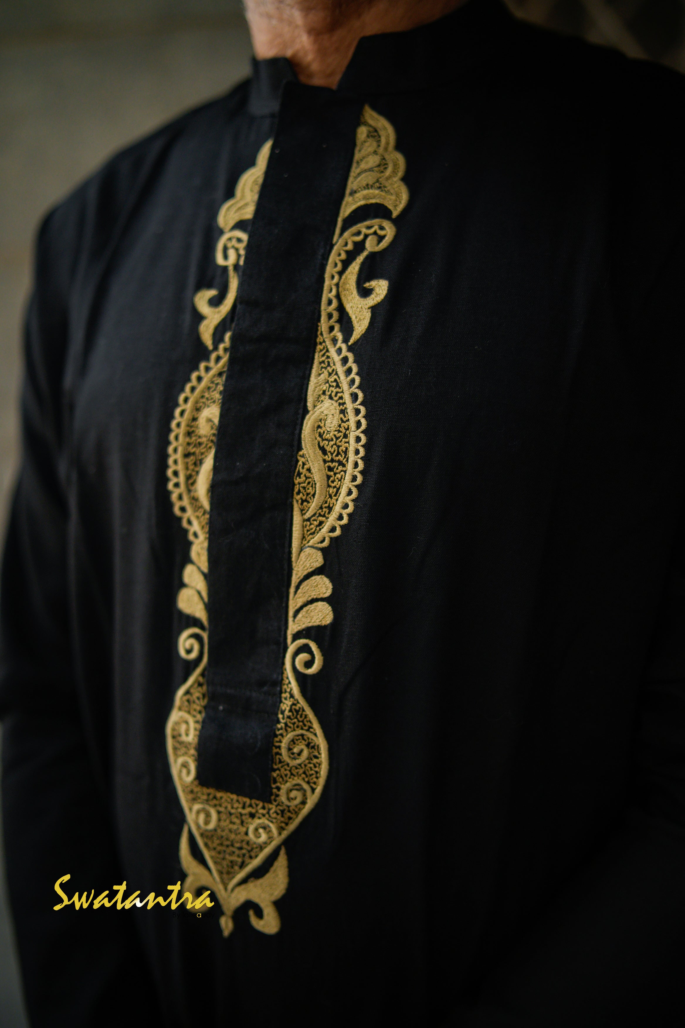 BLACK ASH AUDY-DRDEB- KURTA