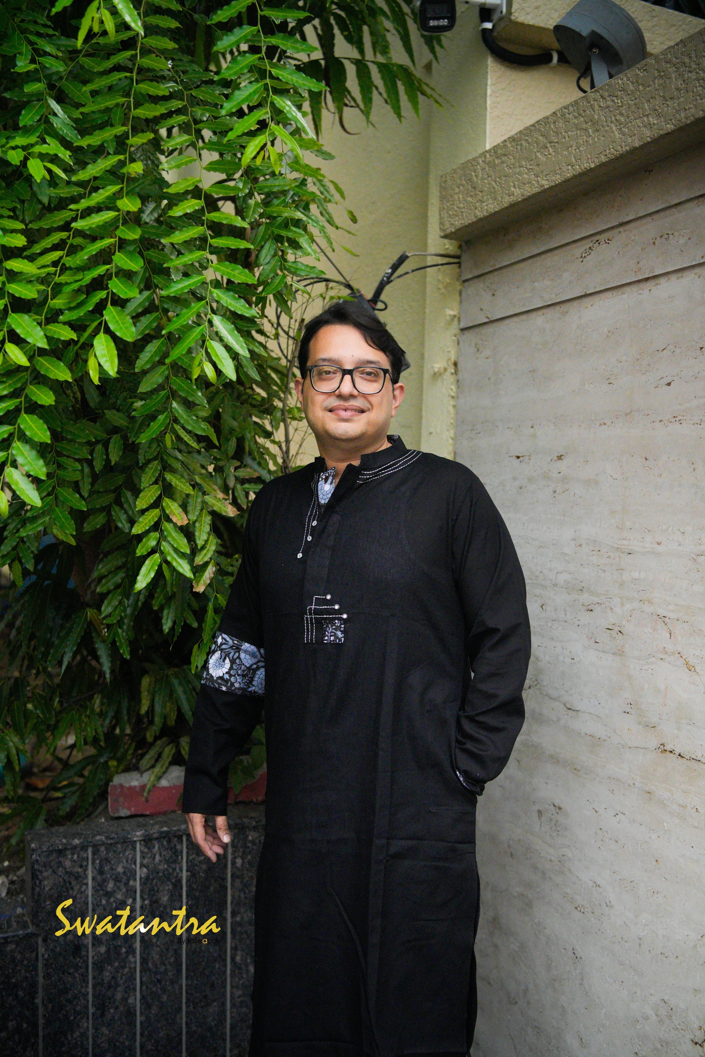 ASH BLACK SSR LALIE - KURTA