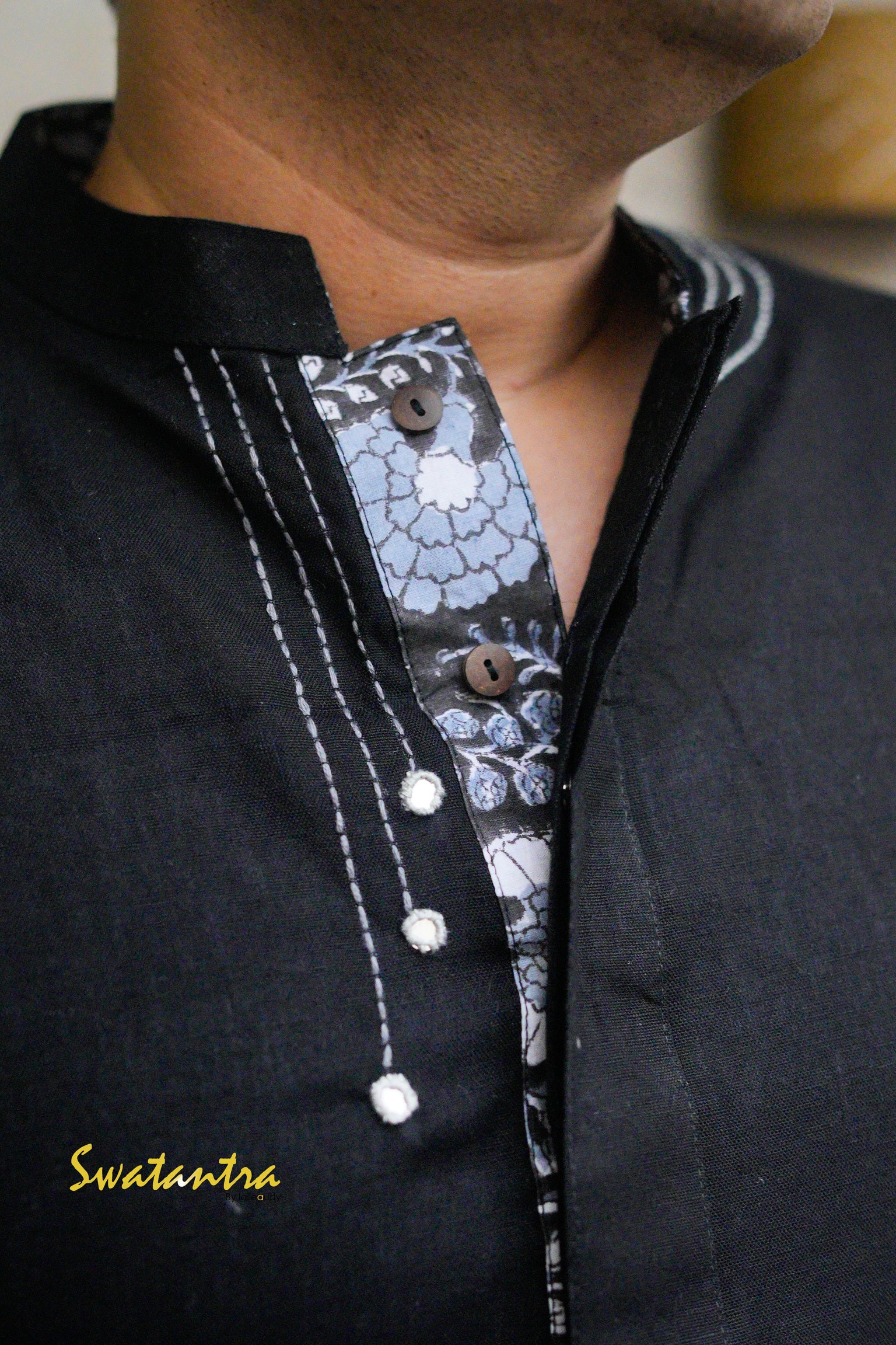 ASH BLACK SSR LALIE - KURTA