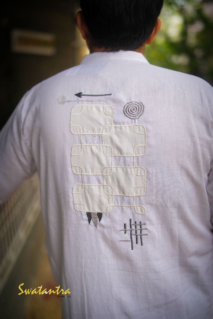 GK WHITE APPLIQUE/EMBROIDERY SSR