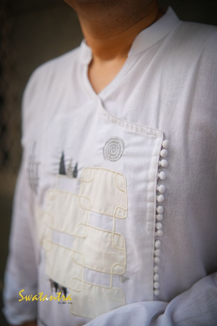 GK WHITE APPLIQUE/EMBROIDERY SSR