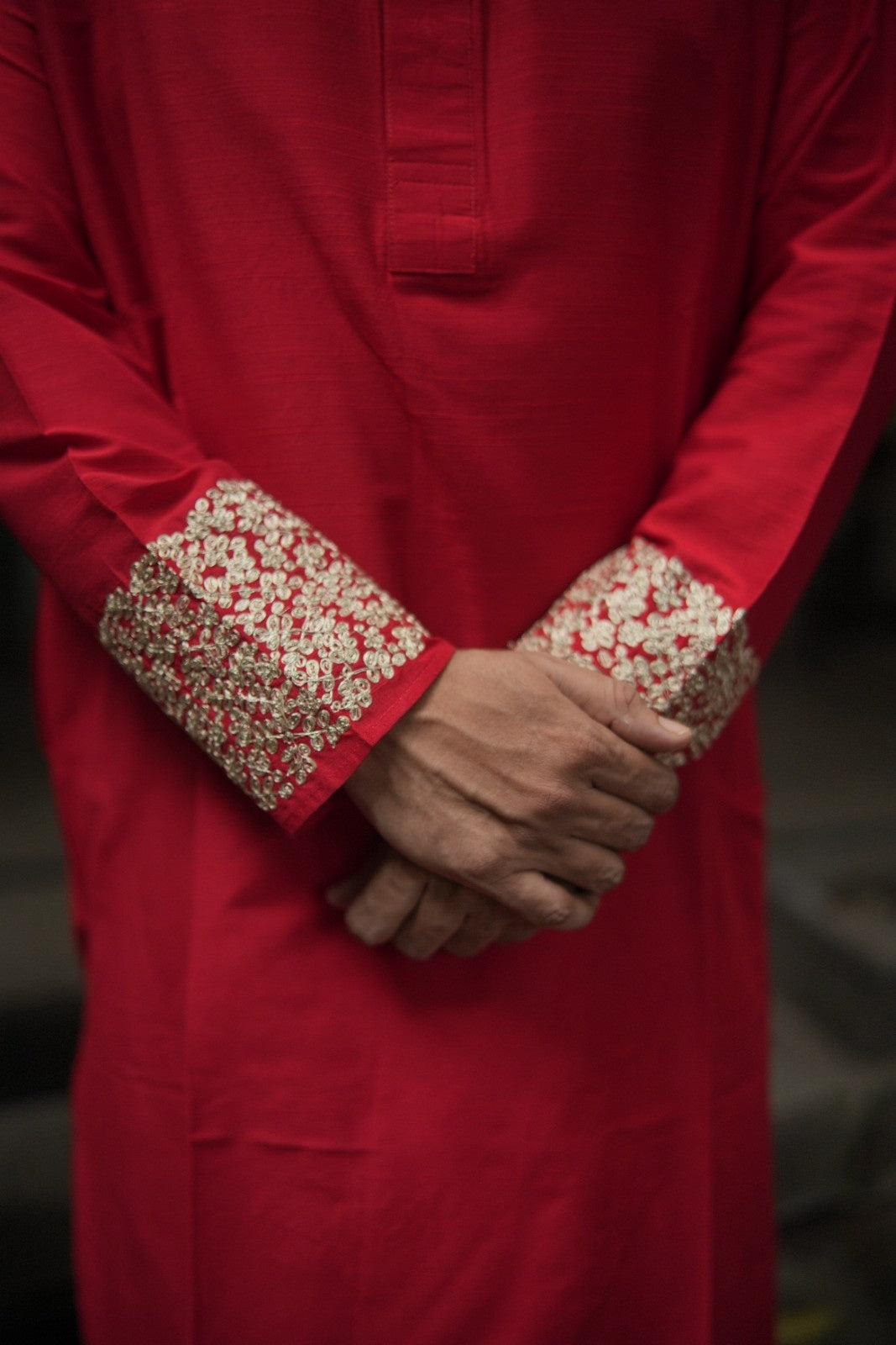 SAIKAT AUDY ZARI EMB KURTA