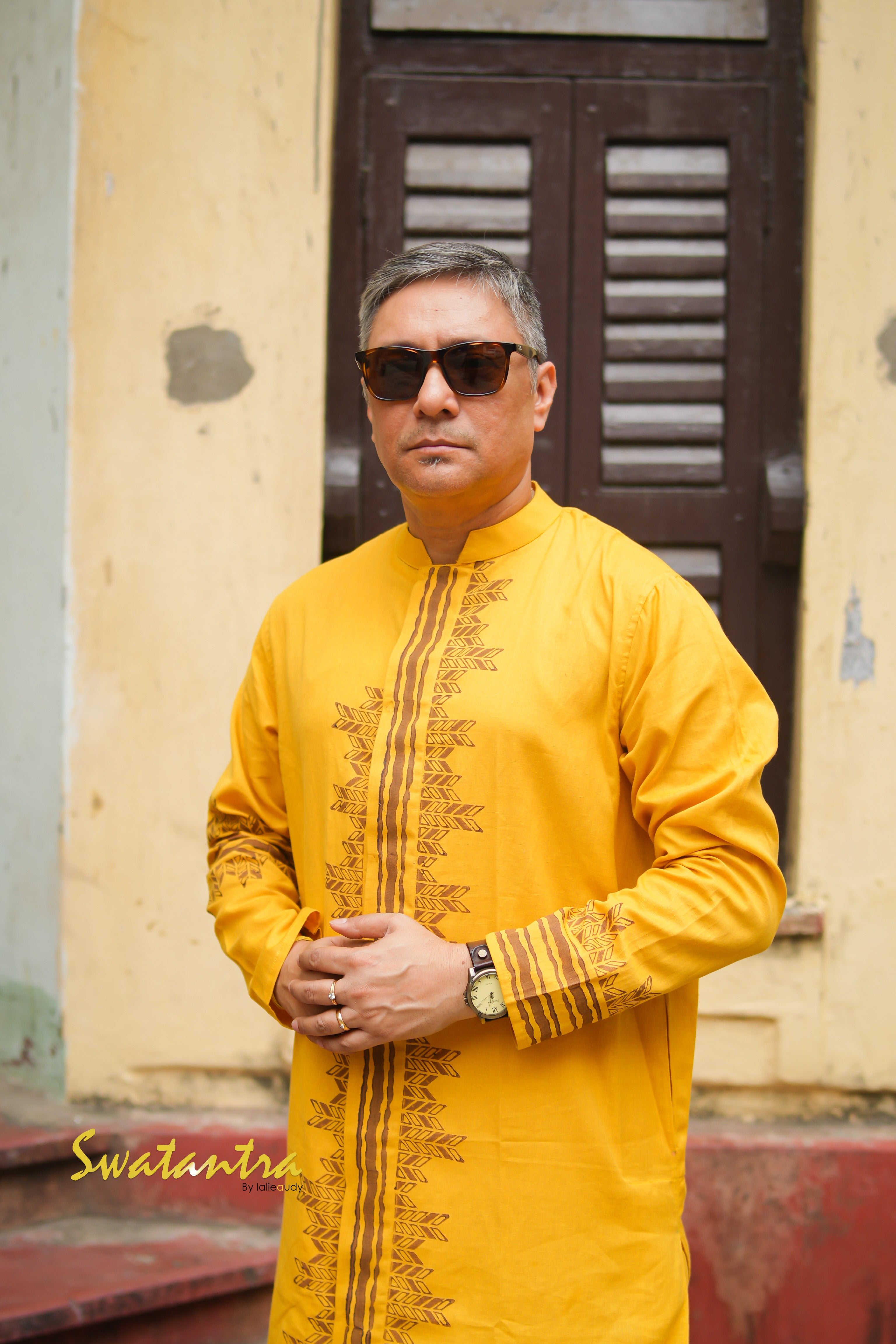 GK YELLOW PRINTED AMIT
