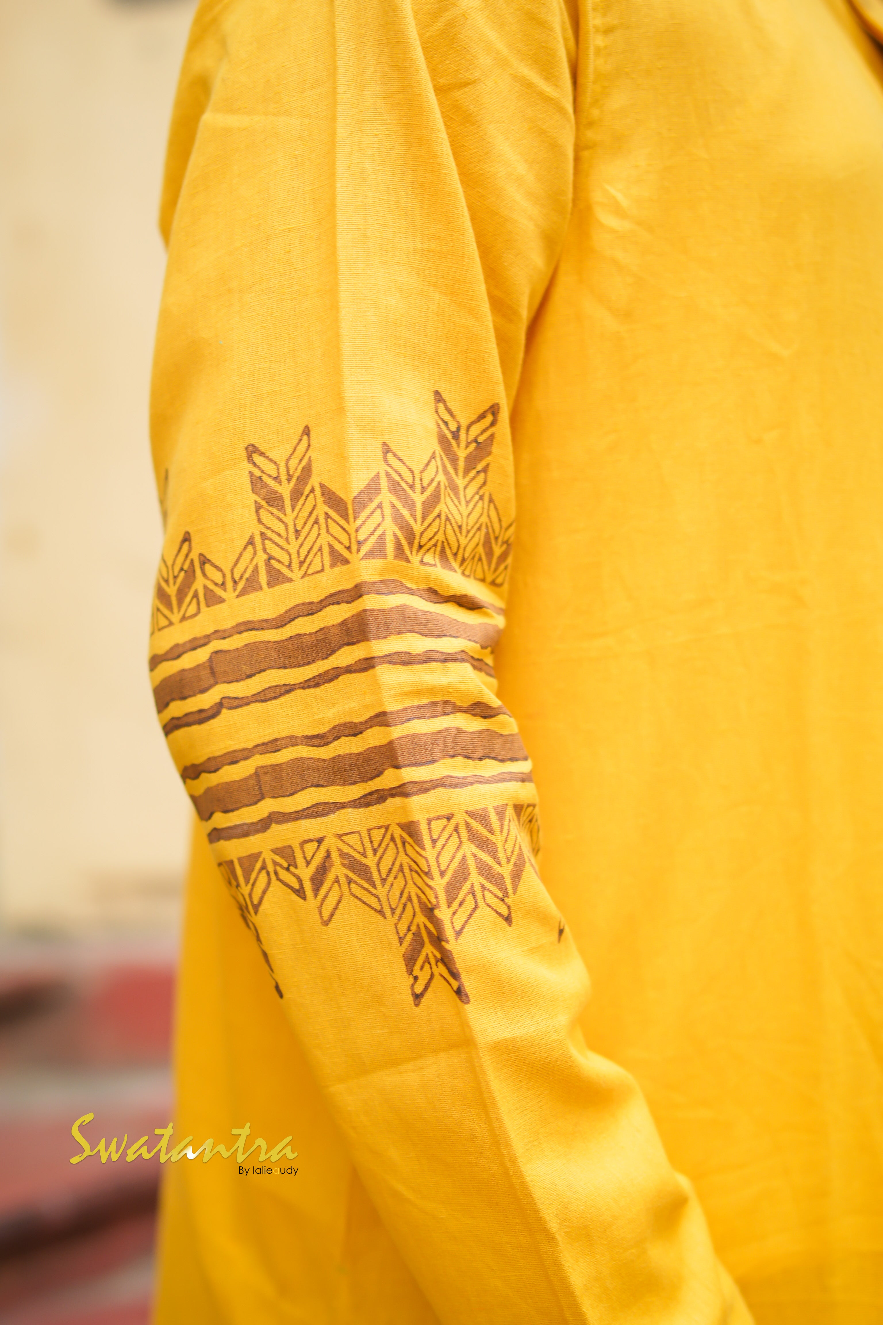GK YELLOW PRINTED AMIT