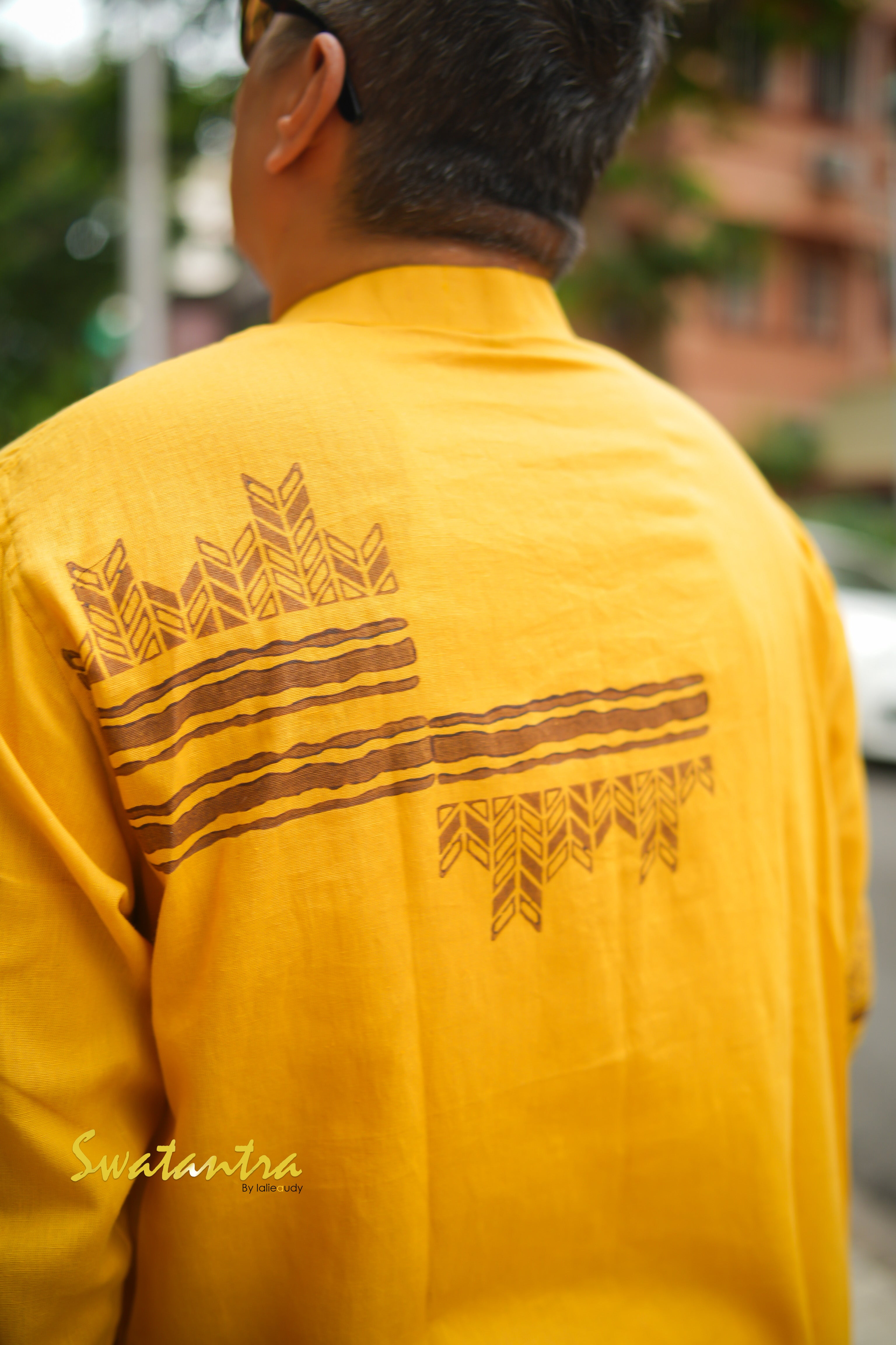 GK YELLOW PRINTED AMIT