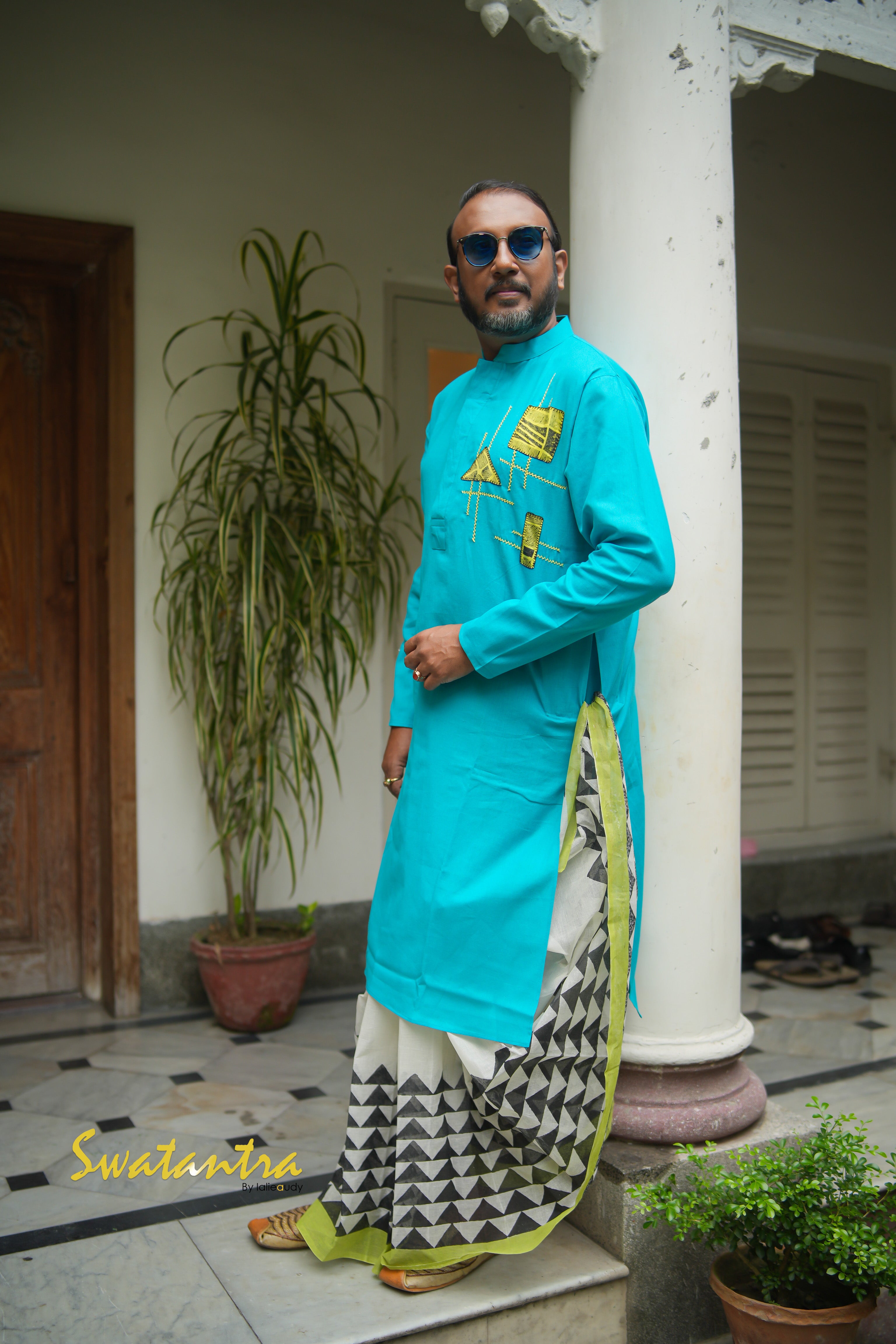 GK T.BLUE EMB SAPTARSHI