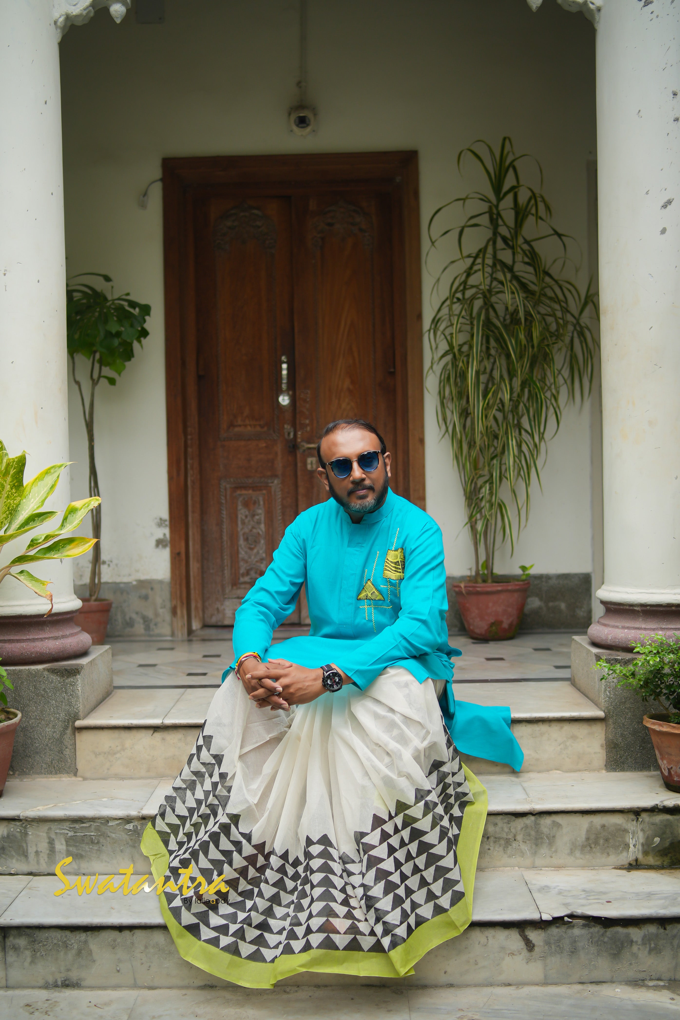 GK T.BLUE EMB SAPTARSHI