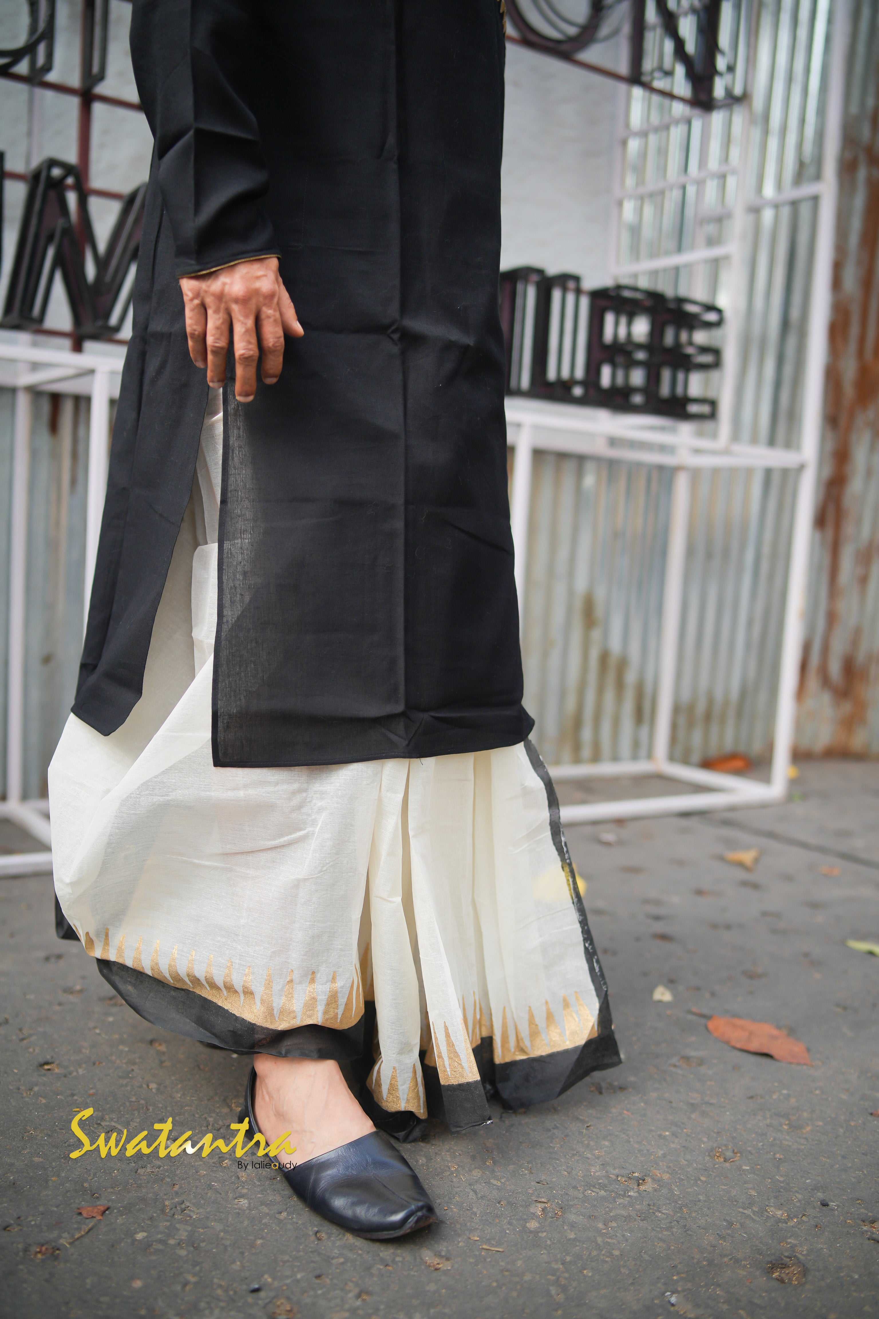 DHOTI BLACK C ANJAN