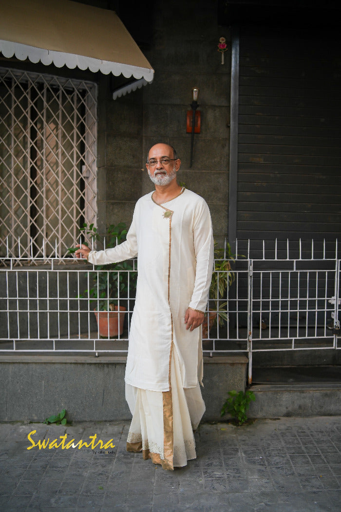DRDEB AUDY GREEN/WHITE - PANJABI