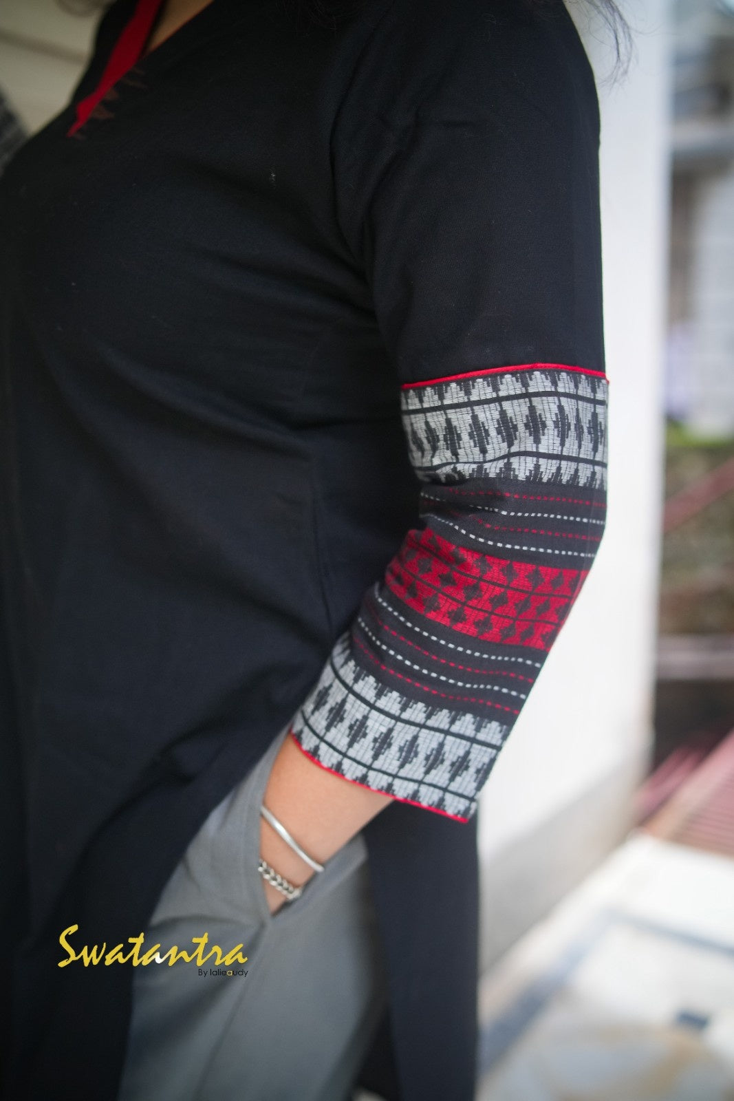 LK BLACK PATCH WORK AUDY