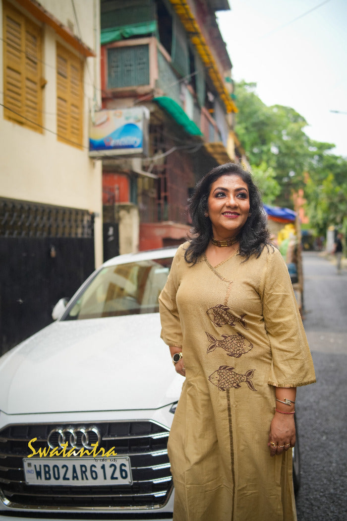ANJALI LALIE FISH - LADIES KURTA