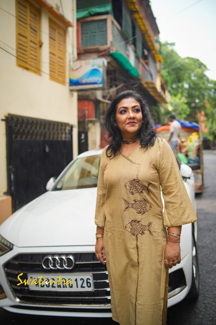 ANJALI LALIE FISH - LADIES KURTA