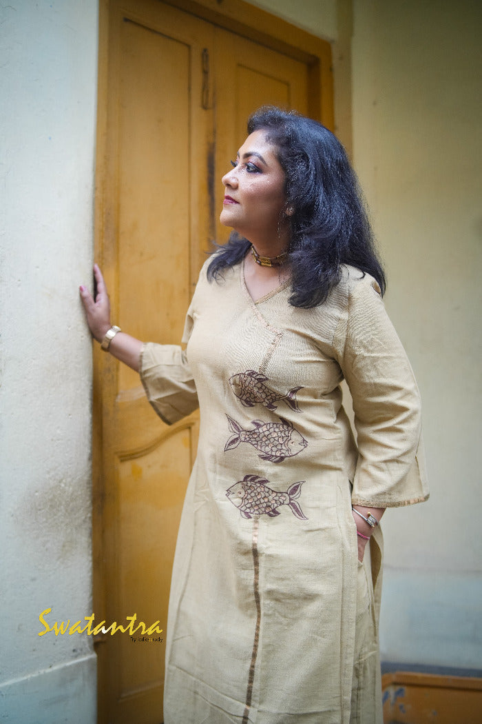 ANJALI LALIE FISH - LADIES KURTA