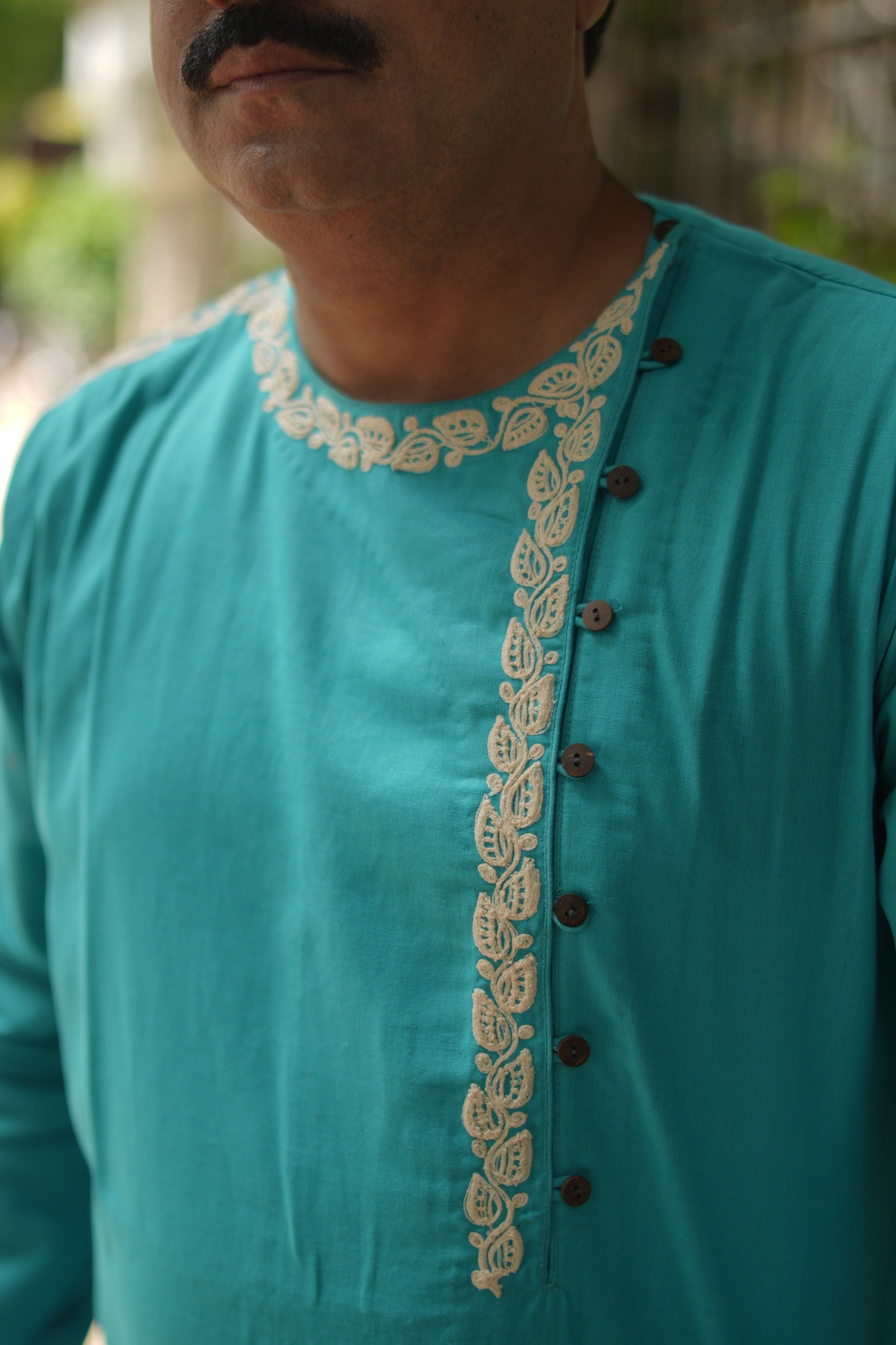 T.Blue Kurta Anjan