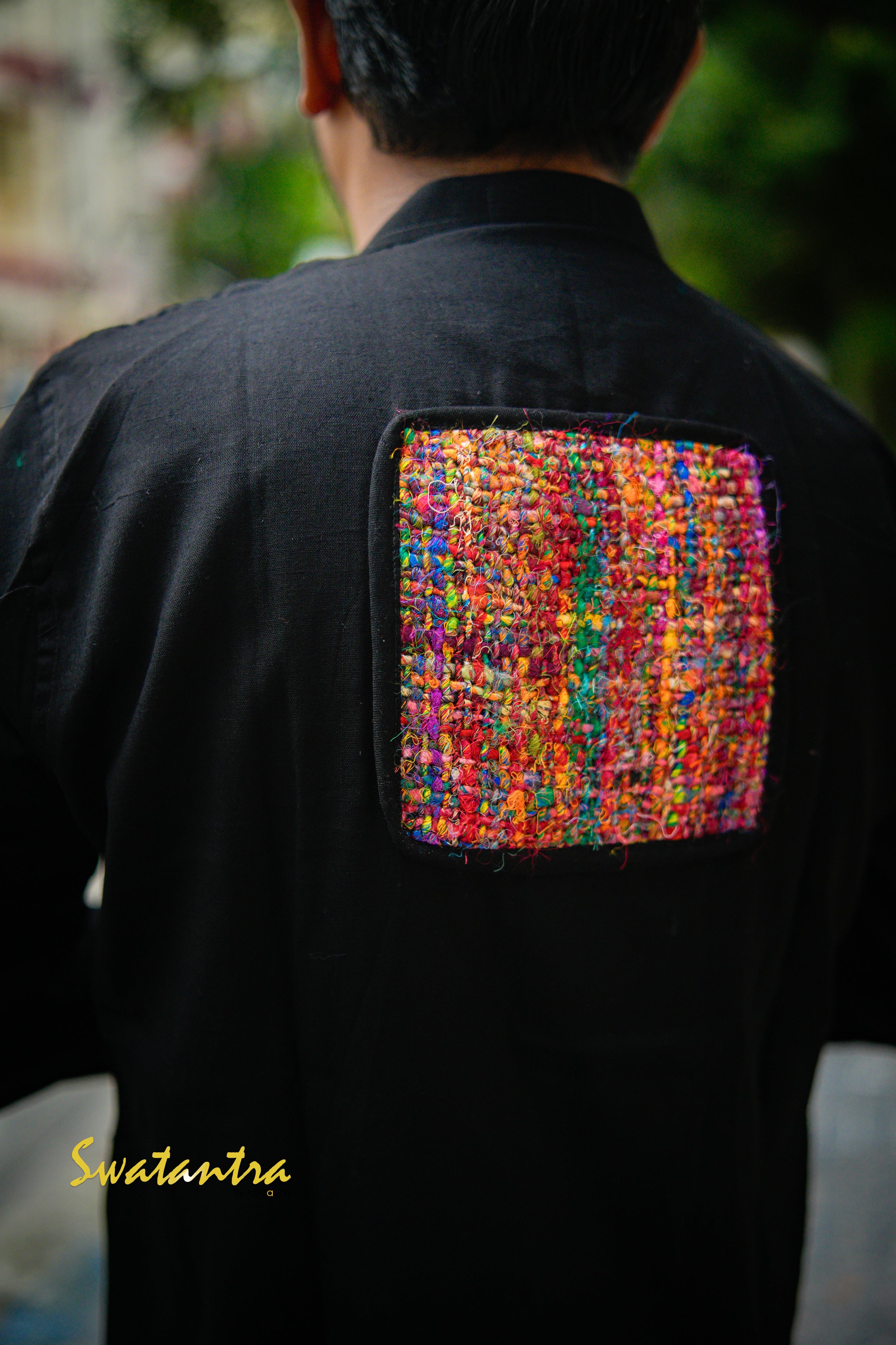 GK BLACK DR.SAPTARSHI- KURTA