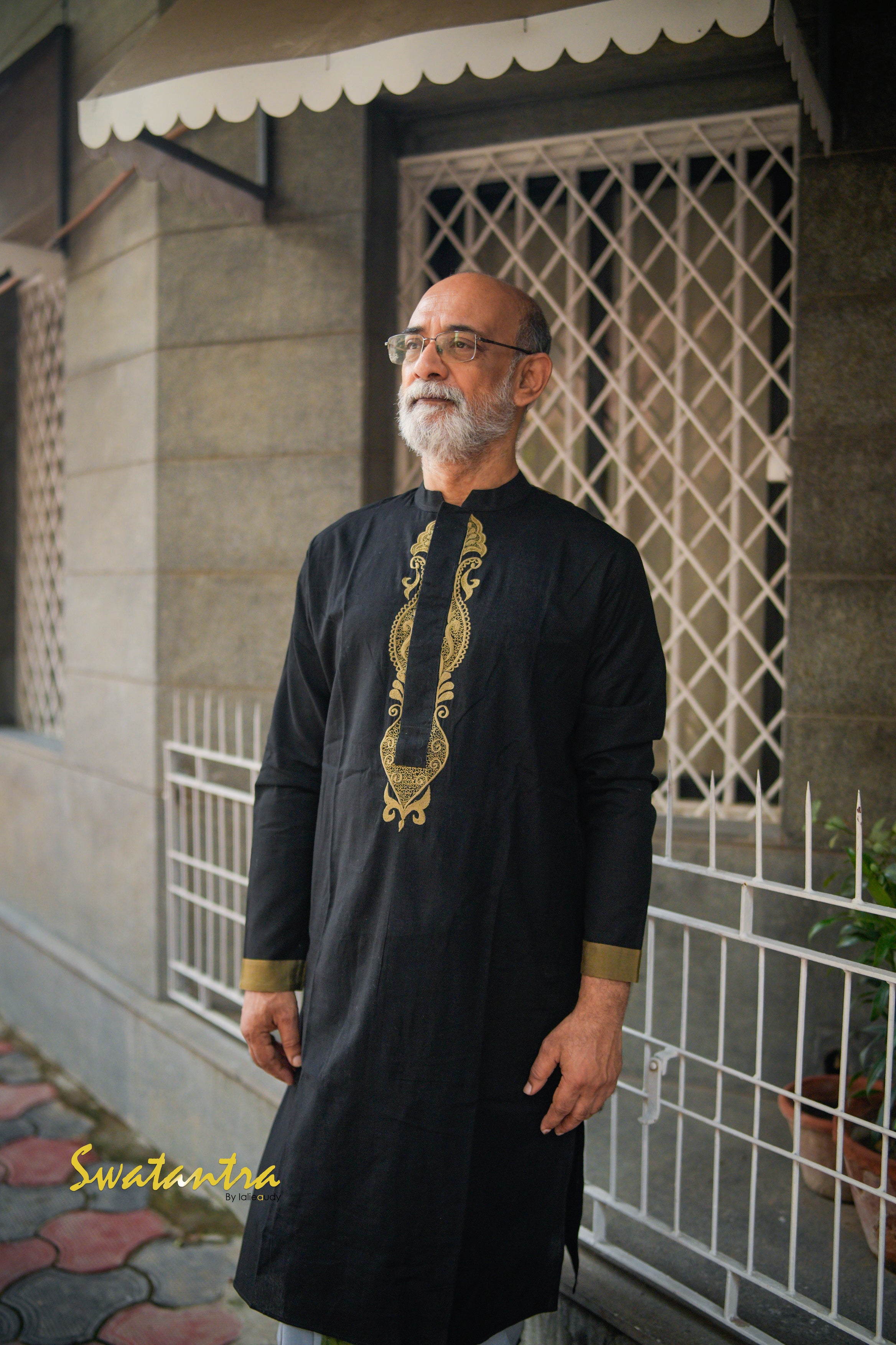 BLACK ASH AUDY-DRDEB- KURTA