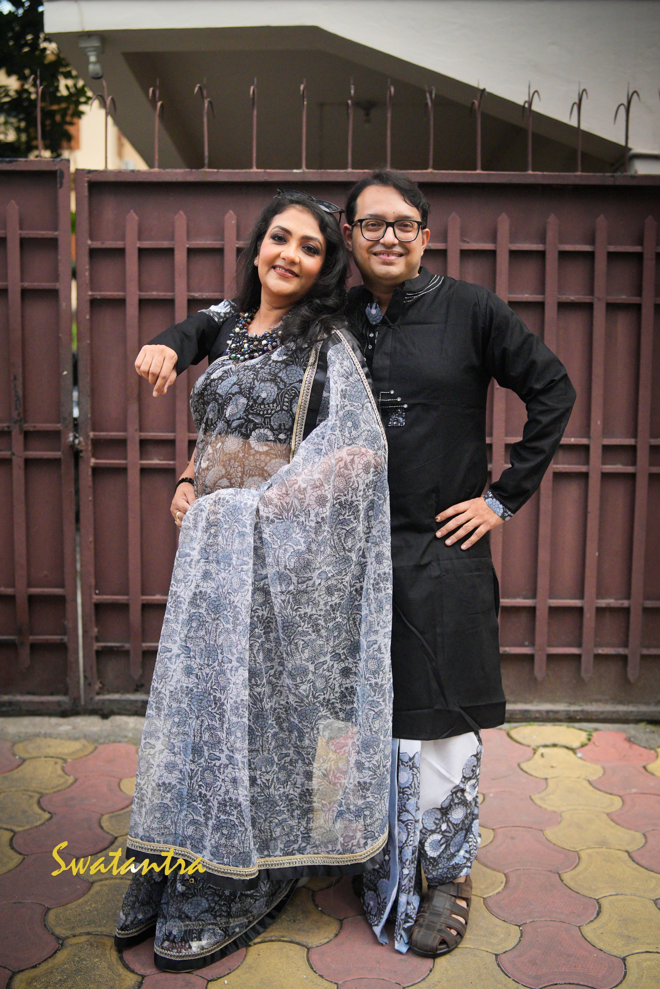 ASH BLACK SSR LALIE - SAREE