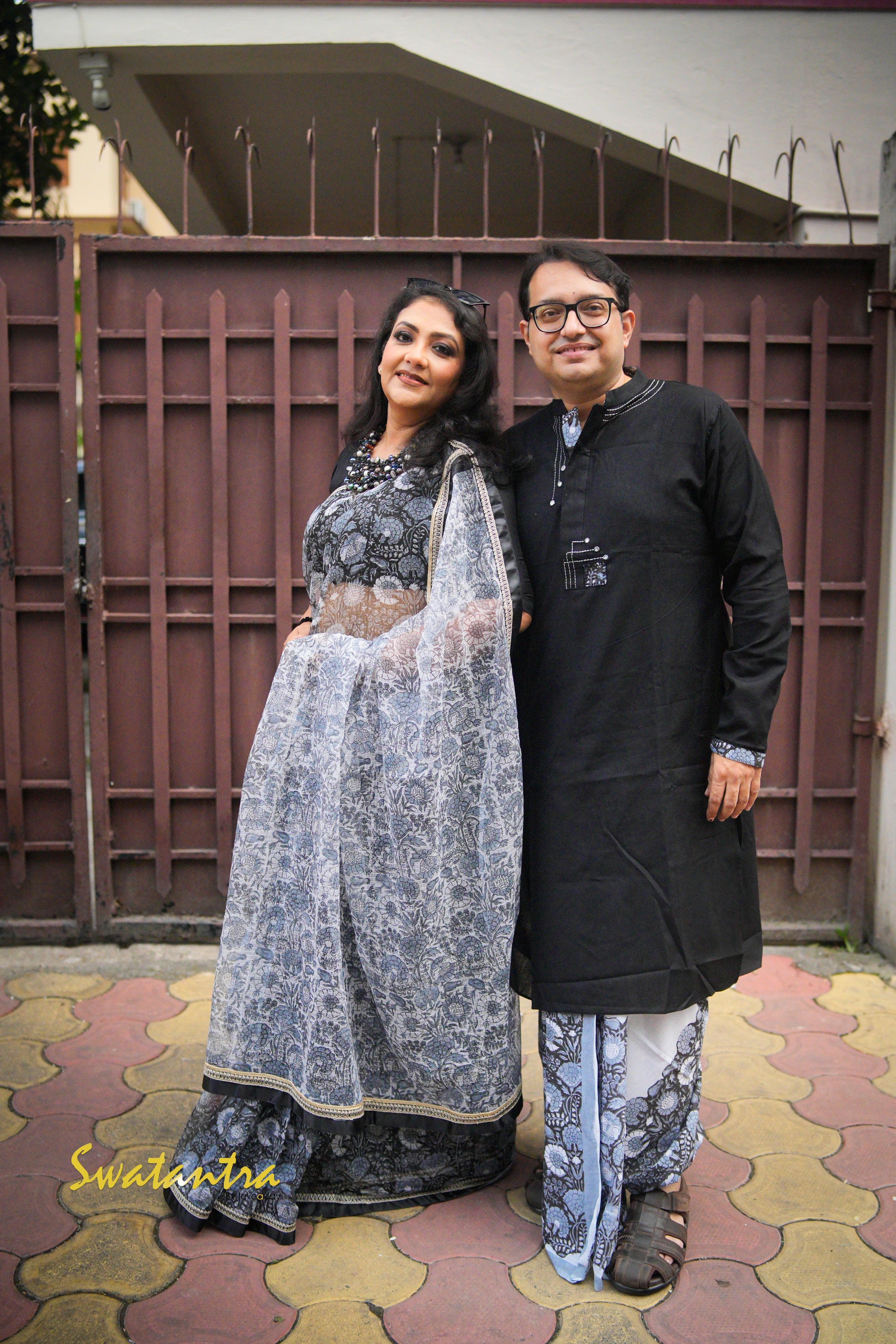 ASH BLACK SSR LALIE - DHOTI