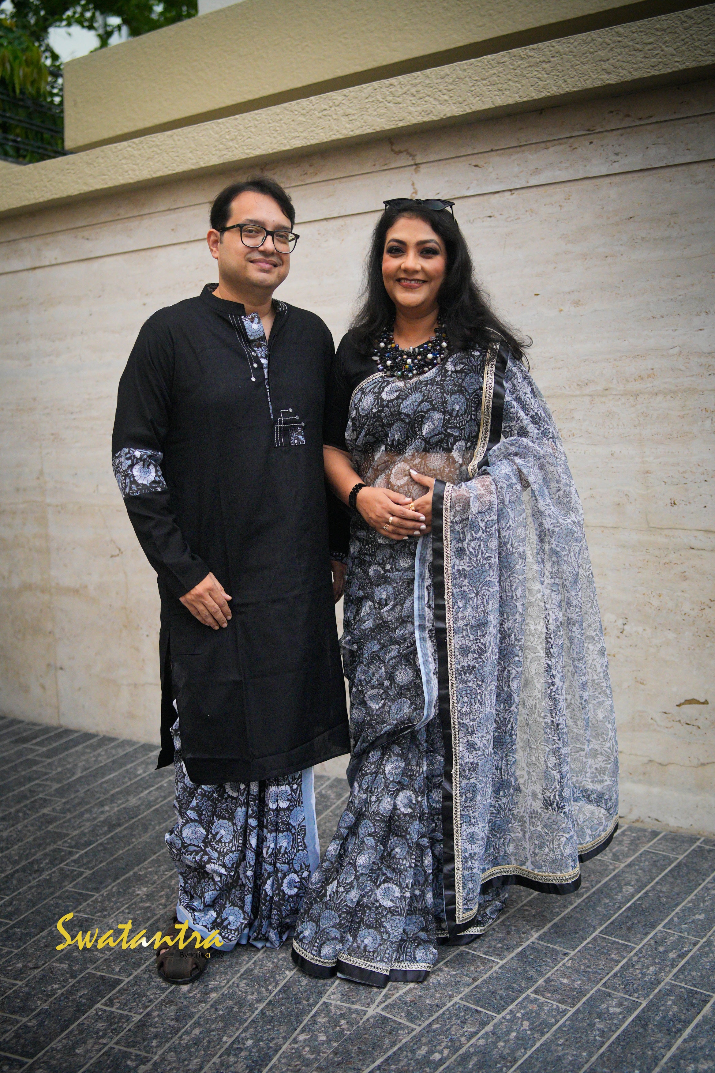 ASH BLACK SSR LALIE - DHOTI
