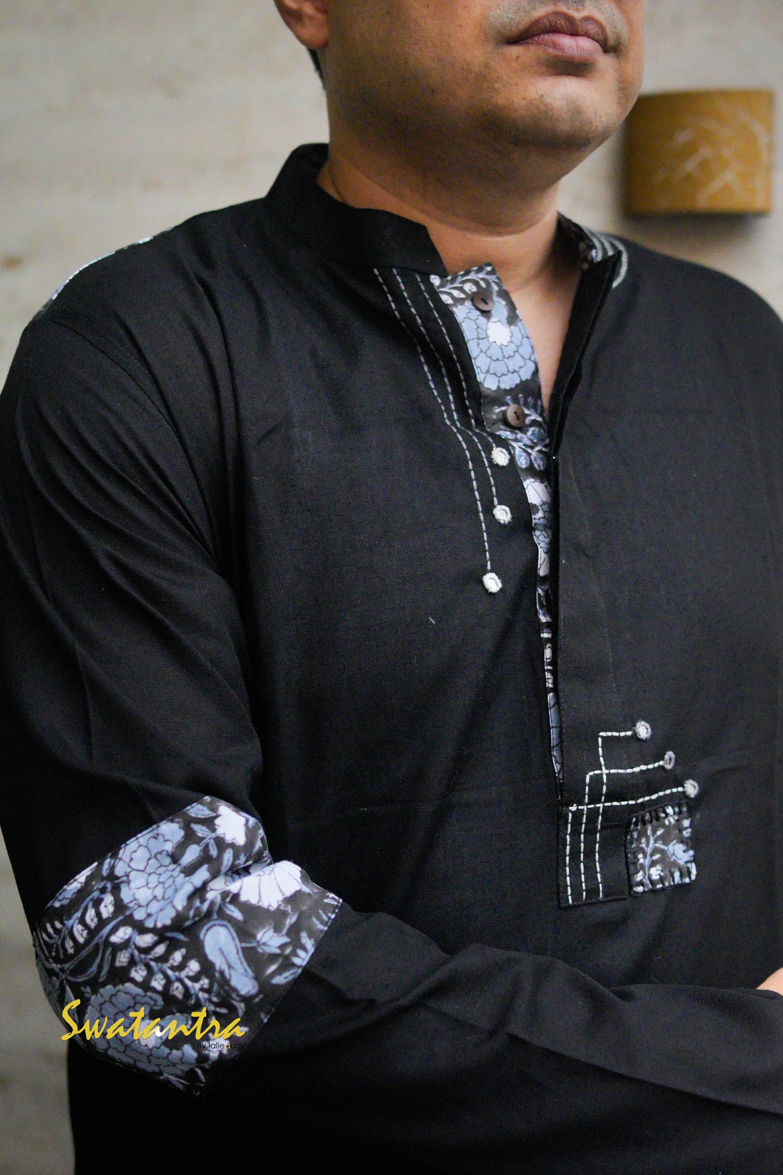 ASH BLACK SSR LALIE - KURTA