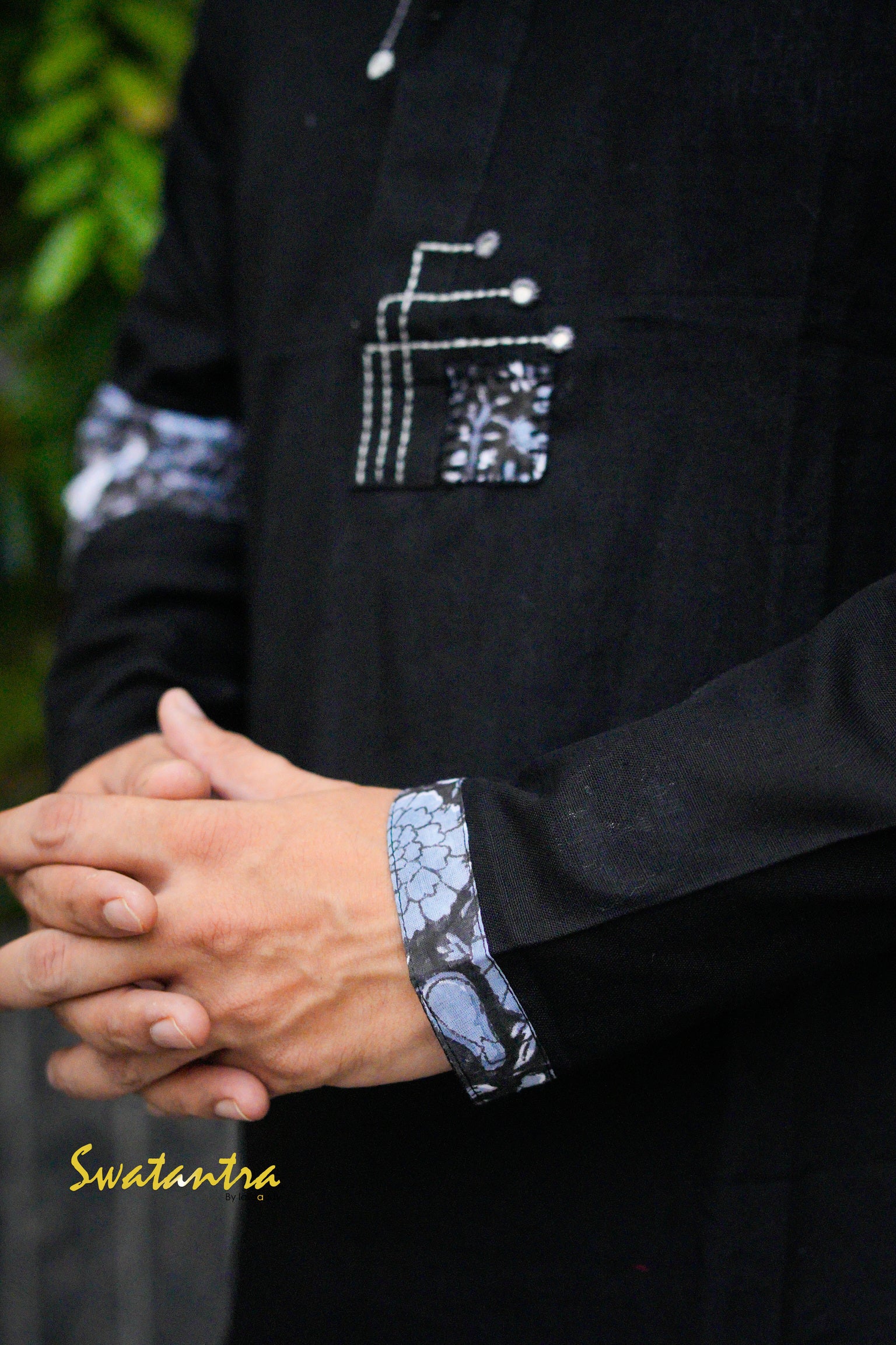 ASH BLACK SSR LALIE - KURTA