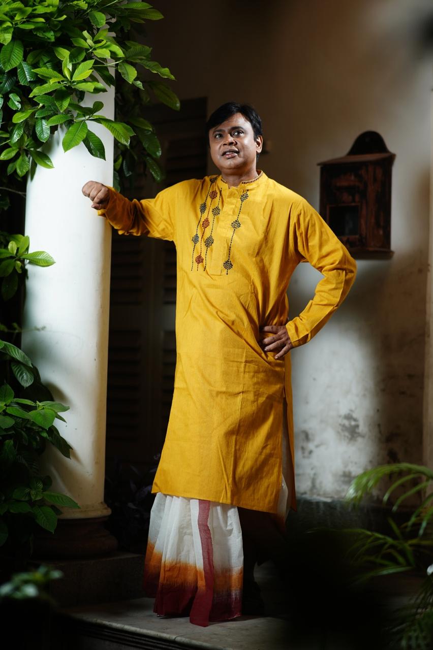 DHOTI YELLOW DEBARSHI