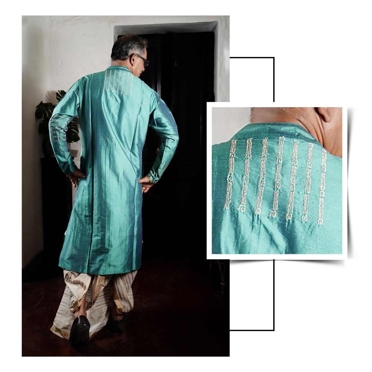 DHOTI BLUE CS MALAY